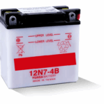 M/C 12N7-4B 12V Conventional Battery 