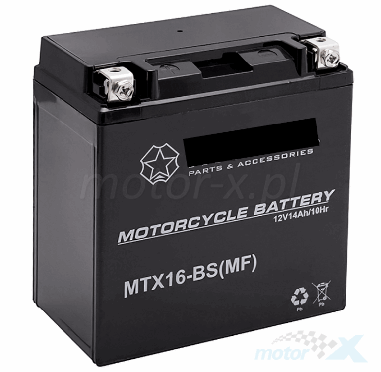 MTX16-BS 12V 14Ah AGM Battery